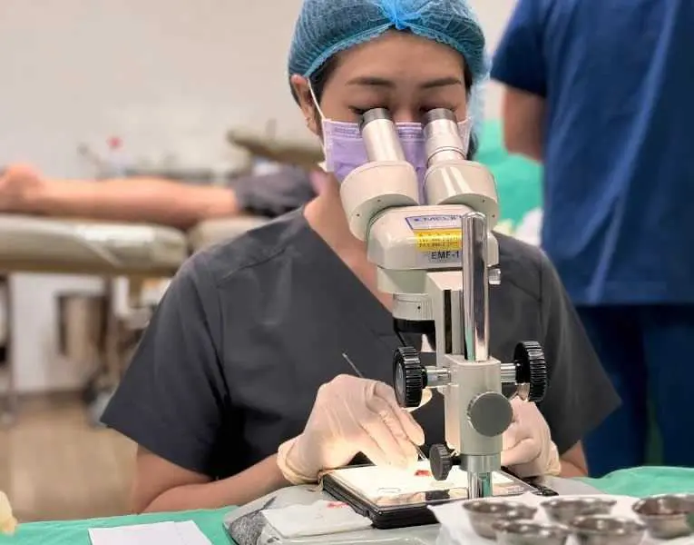 STEP 3-1 毛囊單位修飾