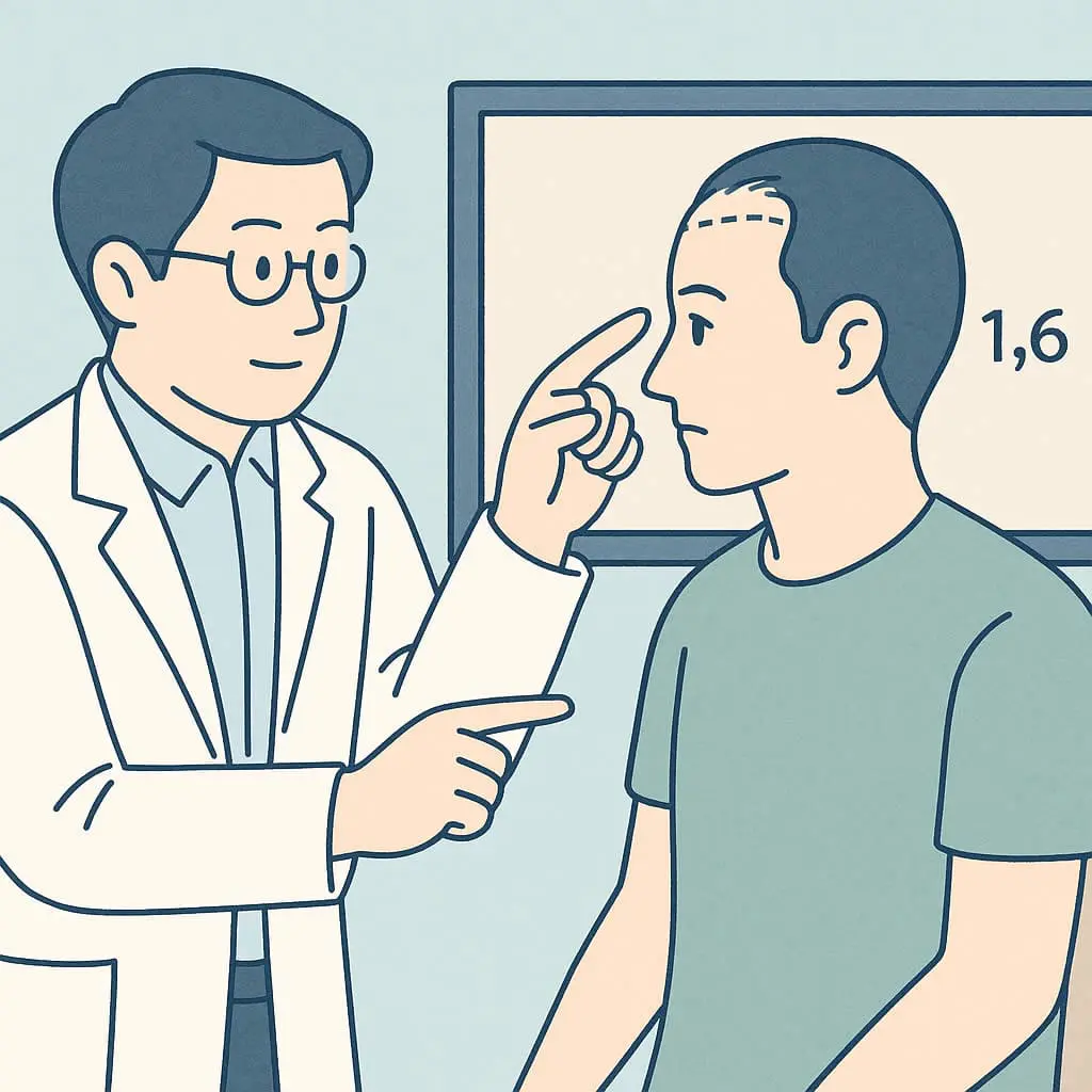 髮際線設計與比例規劃