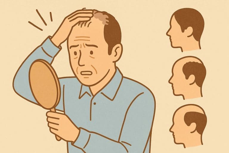 男性禿髮原因是什麼？