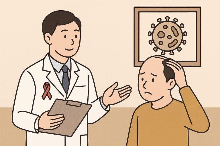 HIV 感染者可以植髮嗎？病毒量、CD4 與術前評估重點