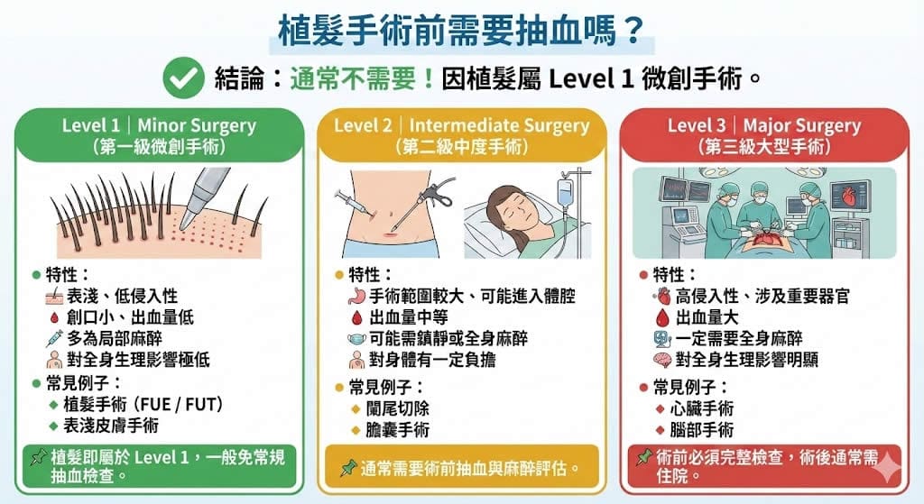 植髮術前諮詢問題與準備清單 6