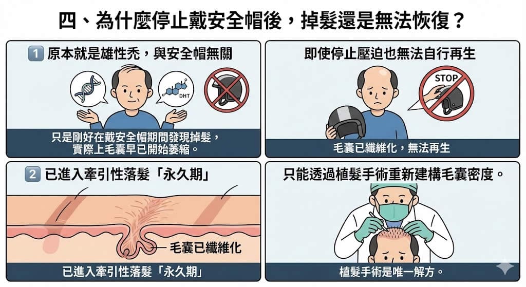 戴安全帽與掉髮衛教 5