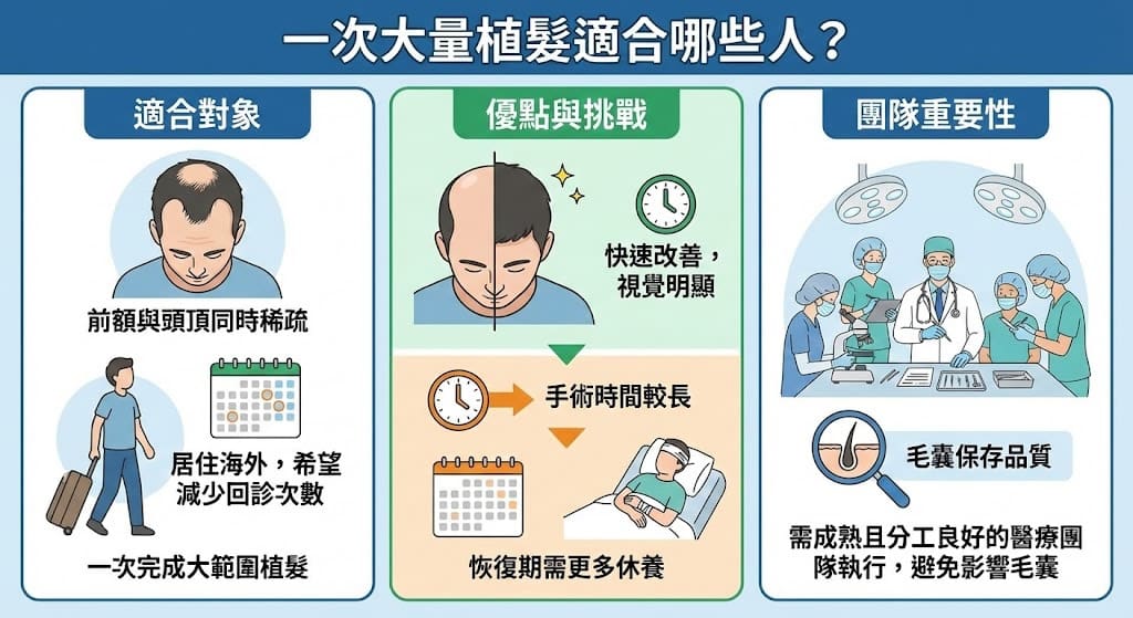 植髮次數與供髮區毛囊評估 3