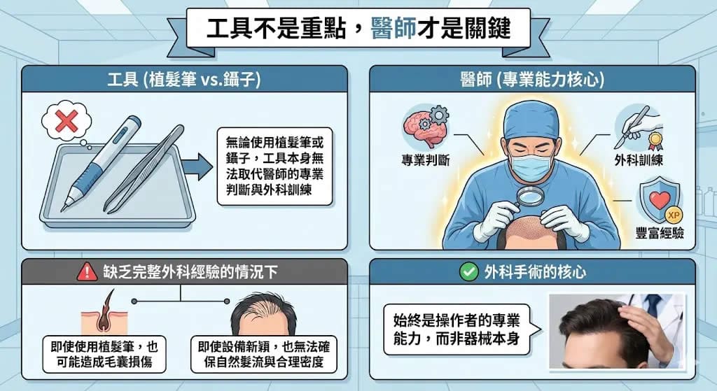 韓式植髮與 DHI 植髮筆比較 3