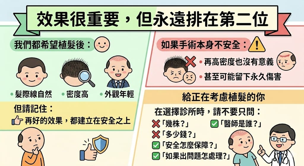 效果很重要安全更重要