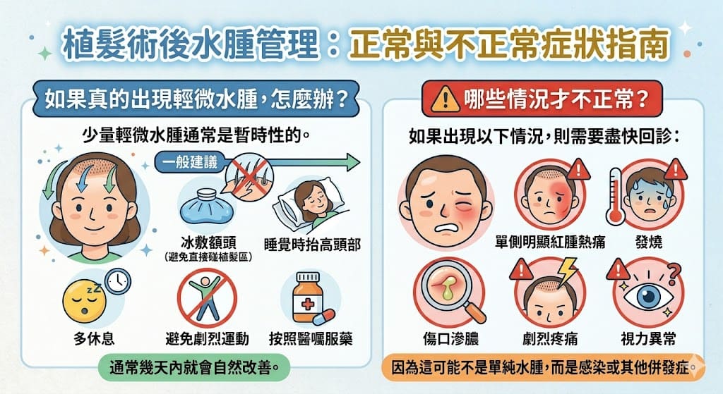 如果真的出現輕微水腫怎麼辦