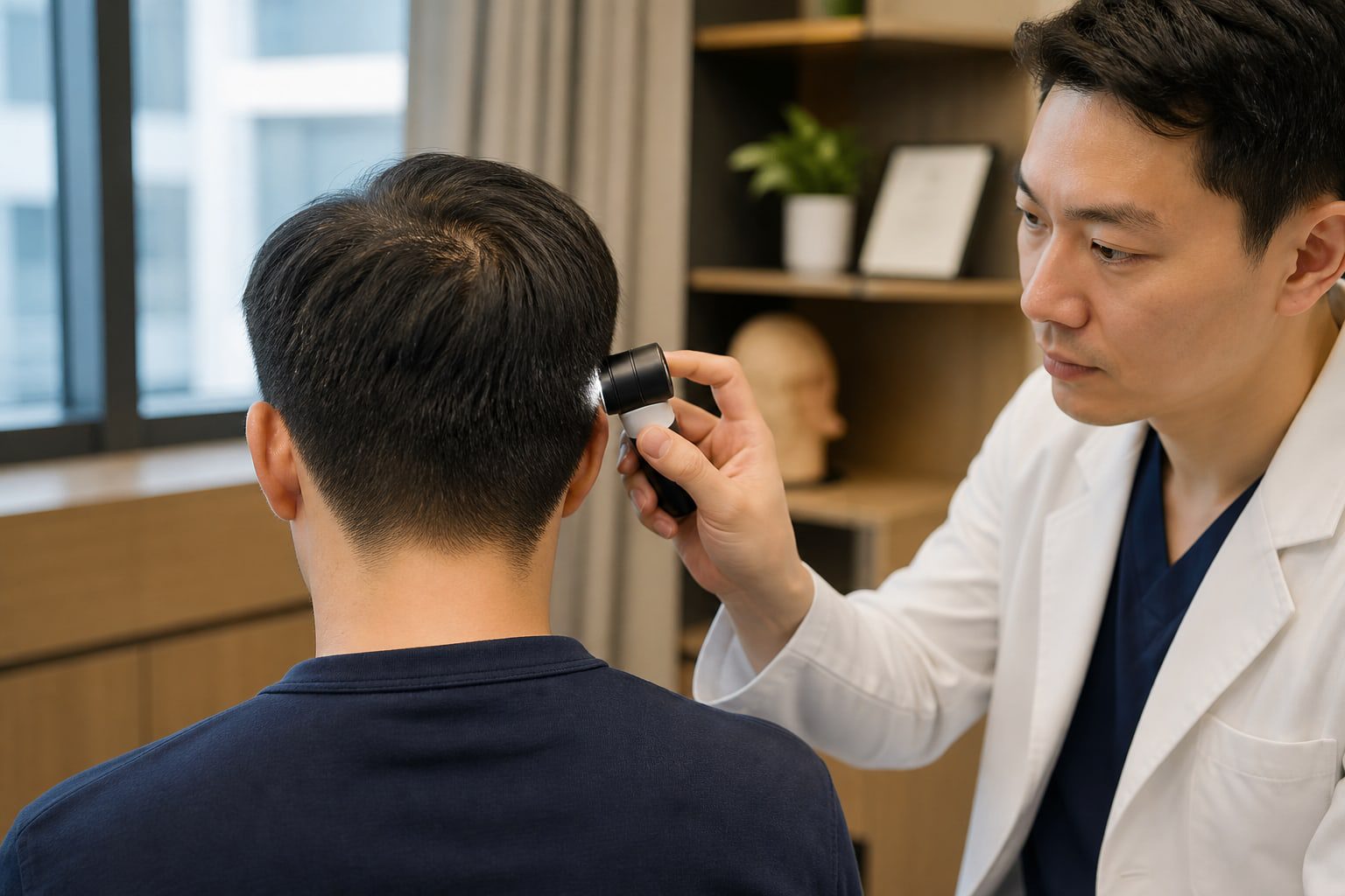 FUE 取髮區毛囊評估與術後照護 3