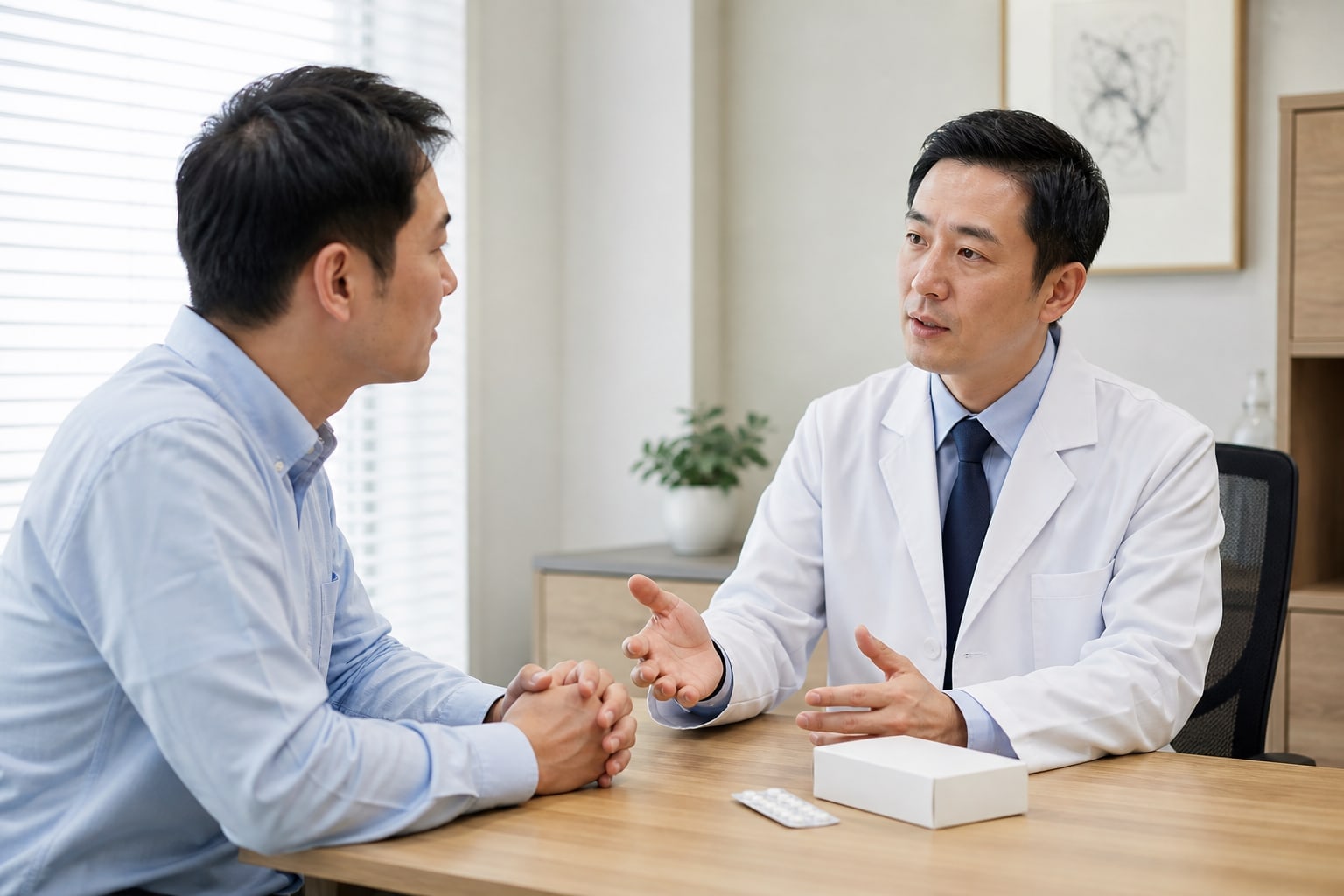 Finasteride 性功能副作用與醫師用藥風險評估