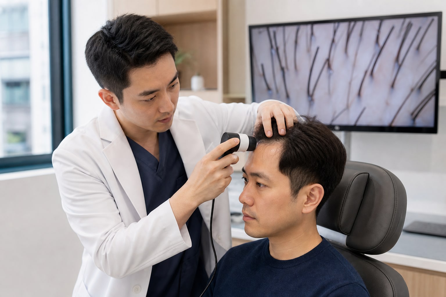 外用 Finasteride、口服治療與植髮評估 1