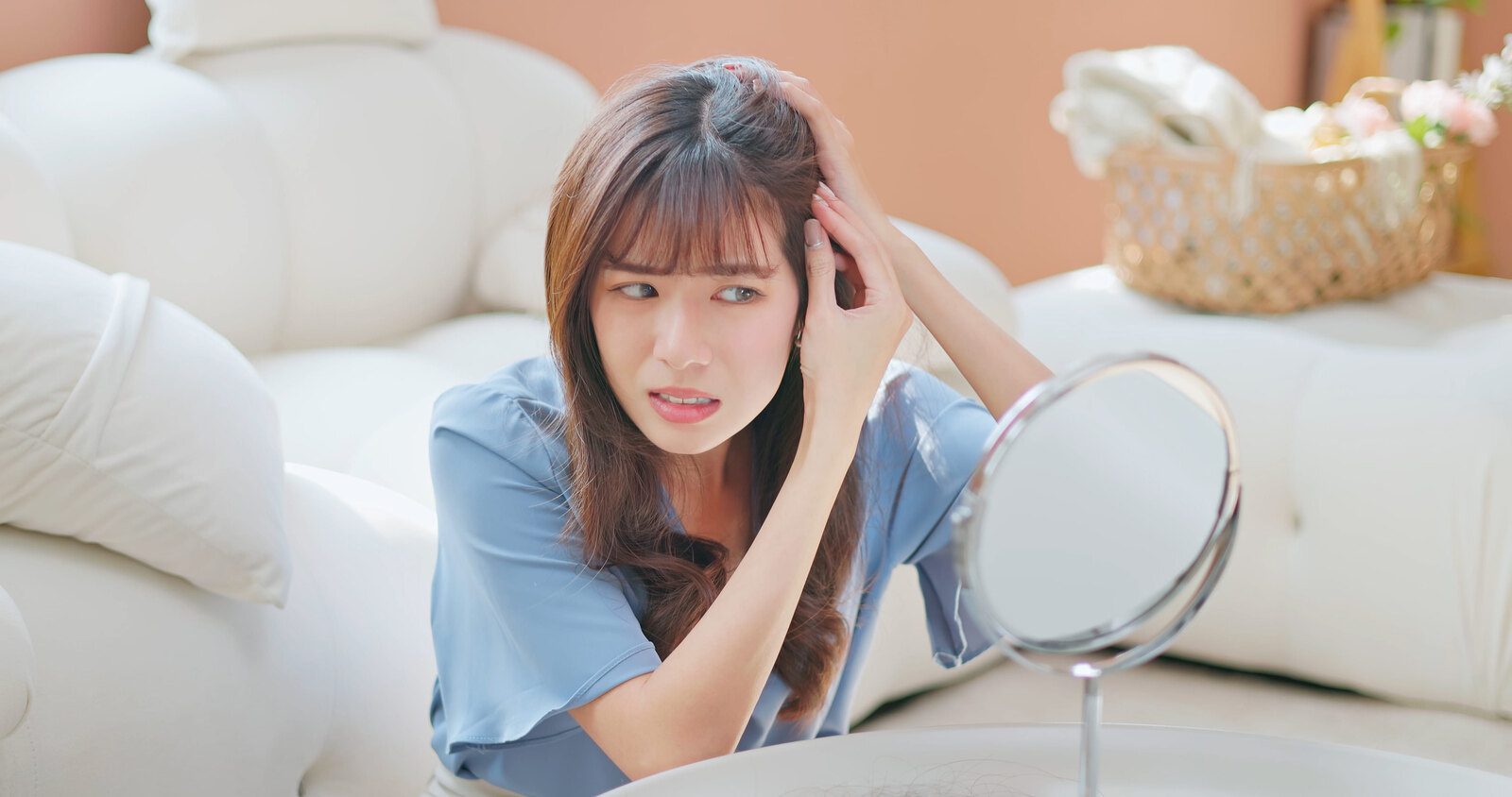女性植髮適合度諮詢評估情境
