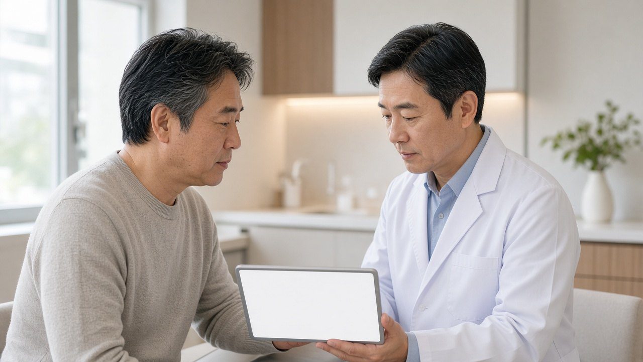 髮際線位置設計衛教示意 3